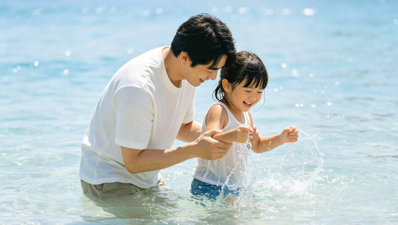 面朝大海！海天阁无边泳池正式开放，沙滩+烧烤+亲子玩水一站式打卡(图4)